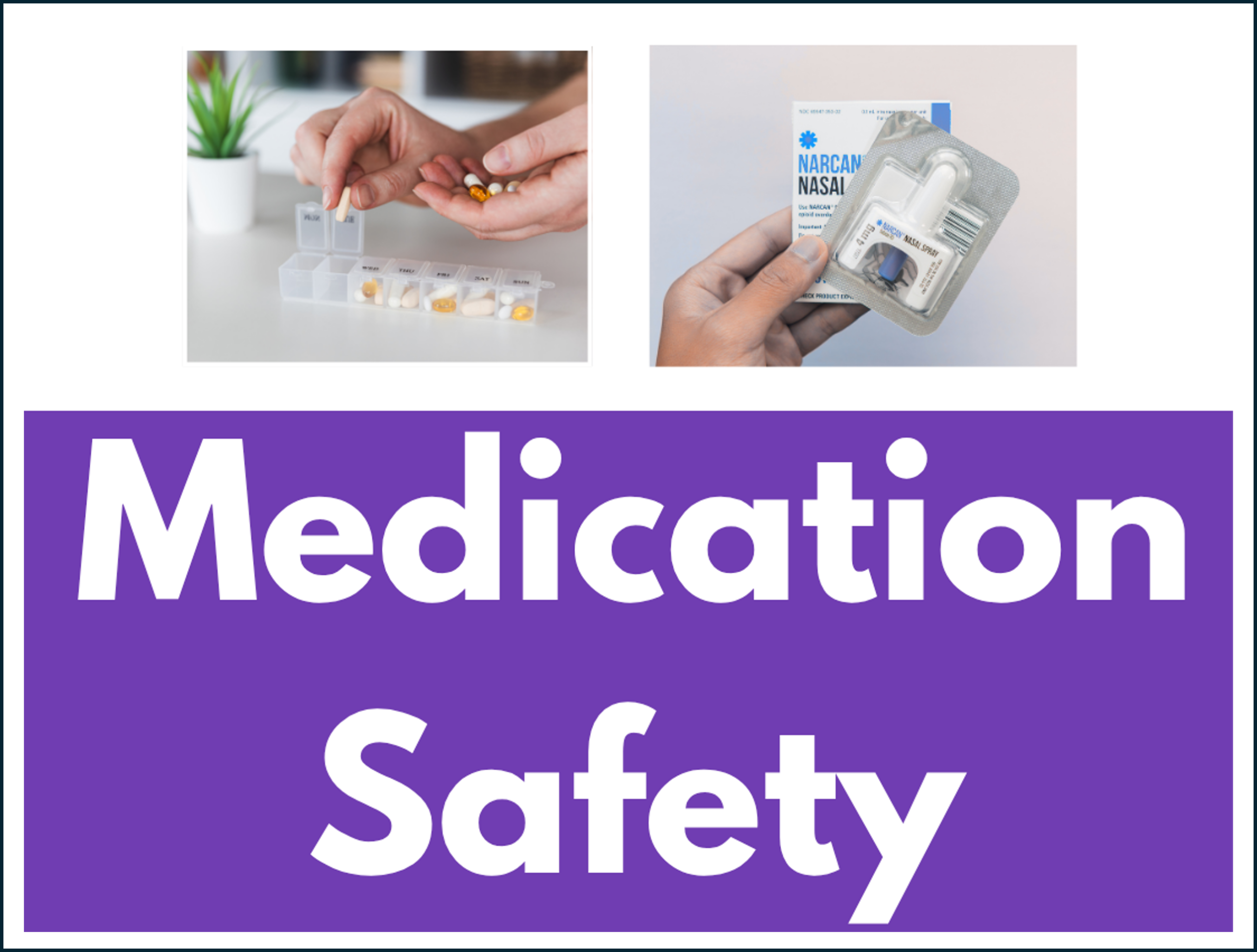 Image of prescription pills and naloxone