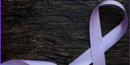 purple ribbon for overdose awareness